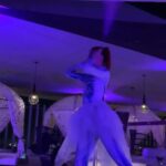 Ribbon with flag show