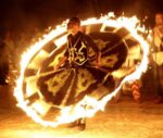 Tanoura fire show - Image 4